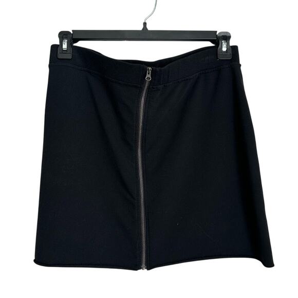 Sundays three Dresses & Skirts - Sundays Three Black Zipper Down Mini Skirt Women's Large